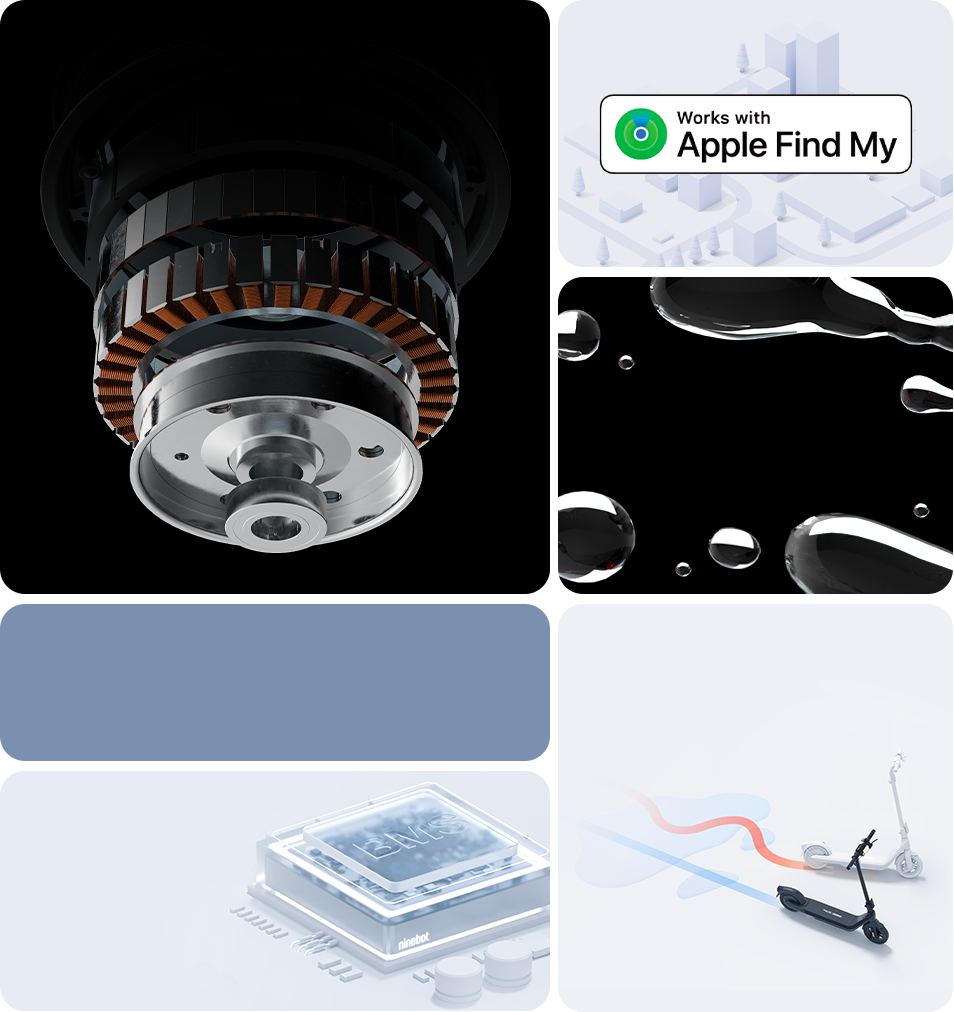 Xiaomi Ninebot E2 Pro Commuter E-Scooter: Fast-Folding Design, 50km Range, 10" Tires & Integrated Headlight for Urban Travel