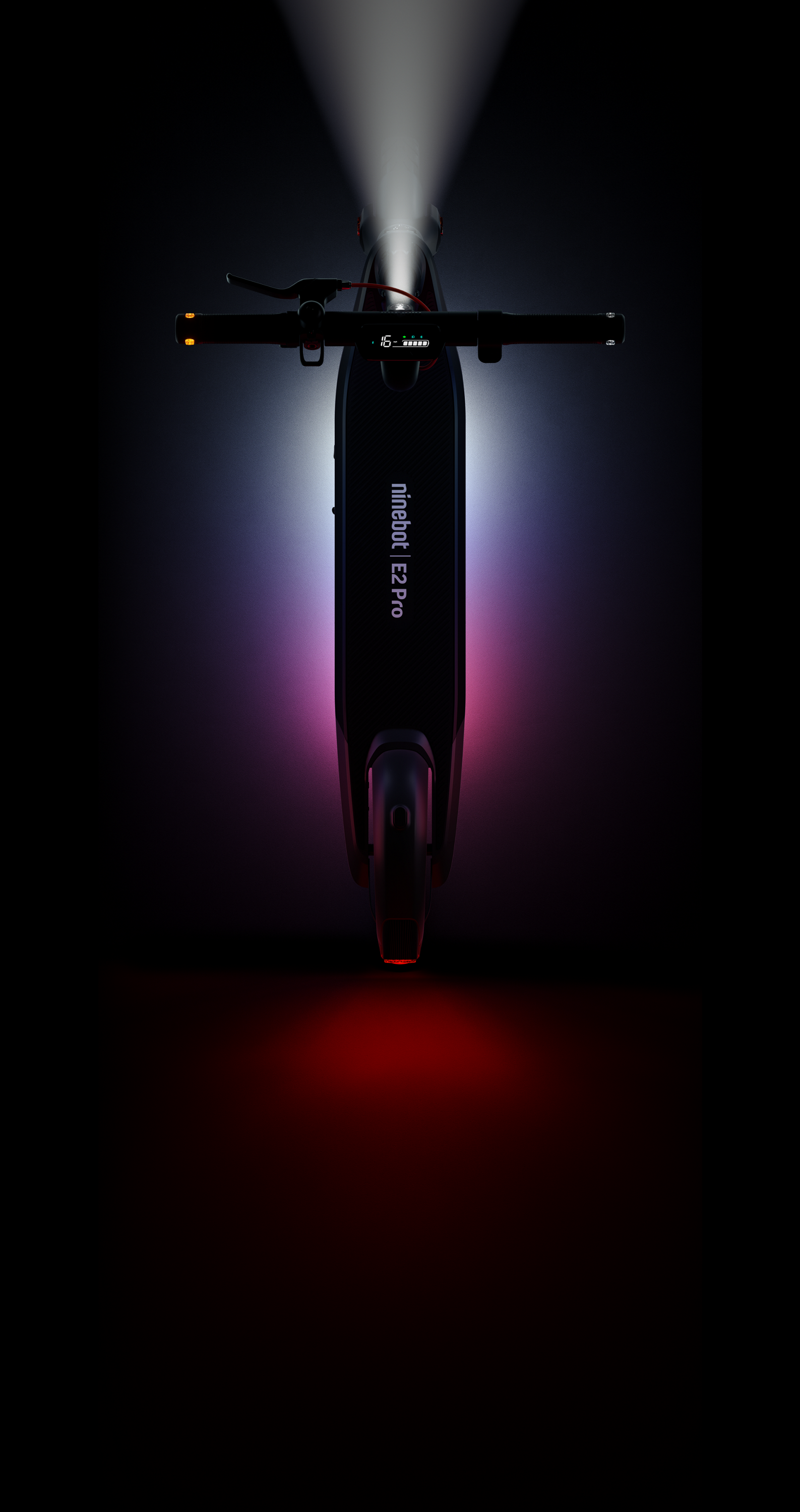 Xiaomi Ninebot E2 Pro Commuter E-Scooter: Fast-Folding Design, 50km Range, 10" Tires & Integrated Headlight for Urban Travel