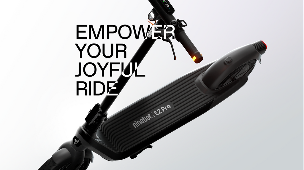 Xiaomi Ninebot E2 Pro Commuter E-Scooter: Fast-Folding Design, 50km Range, 10" Tires & Integrated Headlight for Urban Travel